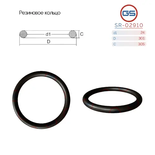 Резиновое кольцо 24 3.05 SR-02910 GS