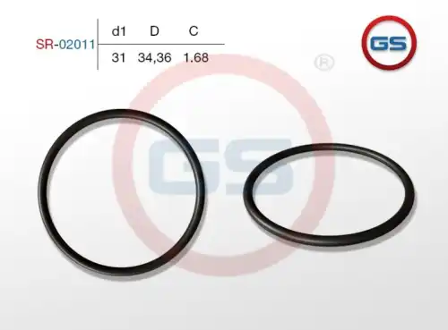 Резиновое кольцо 31 1.68 SR-02011 GS
