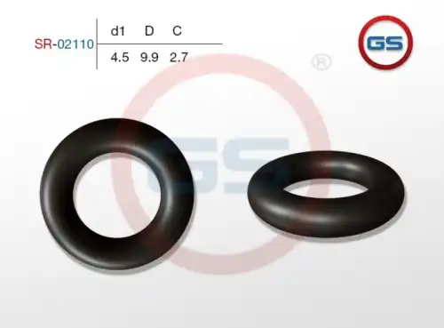 SR-02110 Резиновое кольцо 4.5 2.7 GS