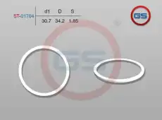 ТЕФЛОНОВОЕ КОЛЬЦО ST-01704 GS