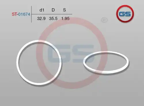 Тефлоновое кольцо ST-01674 GS