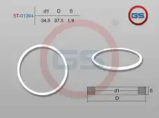 ТЕФЛОНОВОЕ КОЛЬЦО ST-01394 GS