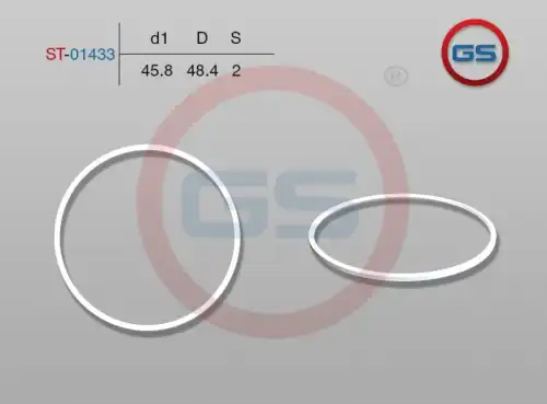  ТЕФЛОНОВОЕ КОЛЬЦО ST-01433 GS