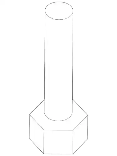 БОЛТ M10 624934D500 MOBIS