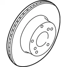 Тормозной диск SUBARU 26300-SA001 ,