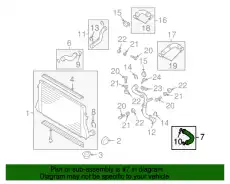 Шланг турбины or s3 1K0145834AA VAG