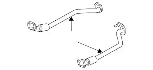 глушитель в сборе / muffler assy-front.l 286103N120 MOBIS