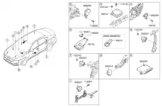 MOBIS ДАТЧИК ПОДУШКИ БЕЗОПАСНОСТИ 95920F6000