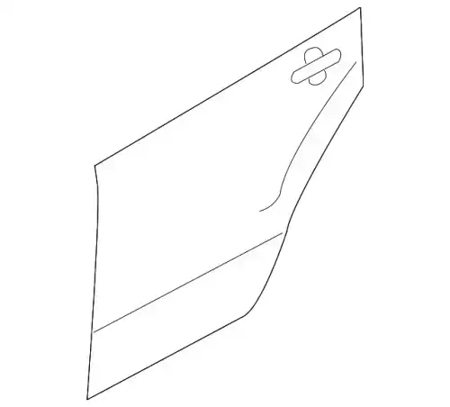 дверь / panel-rear door outer.rh 771212E010 MOBIS