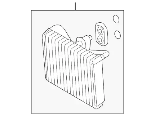 Радиатор печки MOBIS 97139B1000