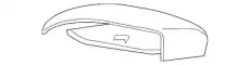КРЫШКА ЗЕРКАЛА ДВЕРИ 87616F2000 MOBIS