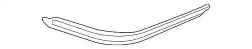 молдинг бампера / moulding-rear bumper l 866763N000 MOBIS