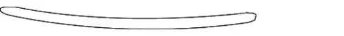 молдинг бампера / moulding-front bumper 865743N000 MOBIS