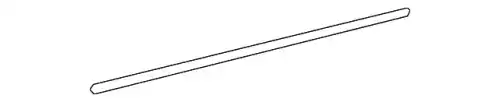 молдинг двери / bright-w/line mldg fr do 877263D000 MOBIS