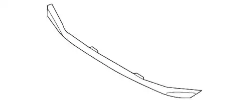 молдинг решетки радиатора / cr piece2-ra 865633X200 MOBIS