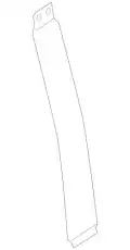 молдинг двери / garnish assy-dr frame rh 822603N000 MOBIS