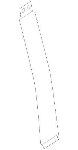 молдинг двери / garnish assy-dr frame rh 822603N000 MOBIS