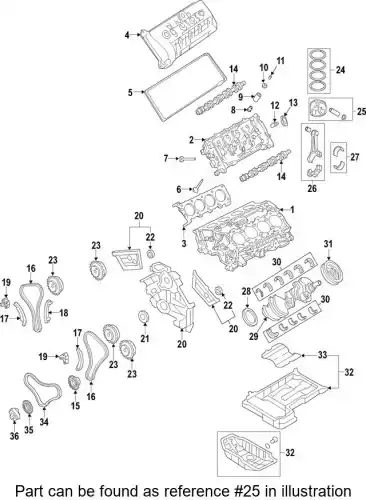 piston & pin snap ring assy 230413F460 MOBIS
