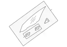 стекло двери / glass-front door window.l 824113M021 MOBIS