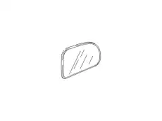 стекло' зеркала двери / mirror&holder a 876112E100 MOBIS