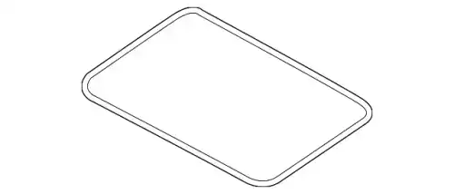 Стекло люка MOBIS 816103L000