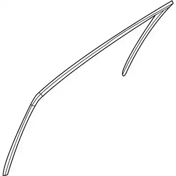 Уплотнитель двери MOBIS 825403V000