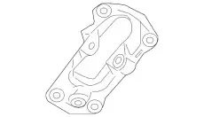  ОПОРНЫЙ КРОНШТЕЙН 1K0505130J VAG