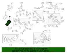  ОПОРНЫЙ КРОНШТЕЙН 1K0505130J VAG