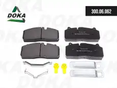 Тормозные колодки дисковые DOKA 300.06.062