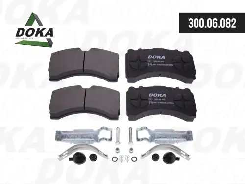 Тормозные колодки дисковые DOKA 300.06.082
