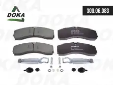 Тормозные колодки дисковые DOKA 300.06.083