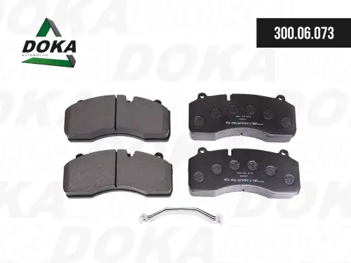 Тормозные колодки дисковые DOKA 300.06.073