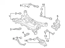 Рычаг подвески HYUNDAI / KIA 552103N850