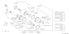 28037AA012 МАСЛООТРАЖАТЕЛЬ SUBARU
