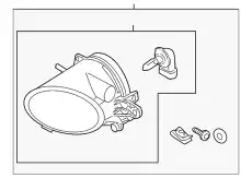 Фара противотуманная VOLVO 30796691
