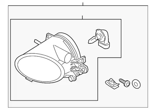 Фара противотуманная VOLVO 30796691