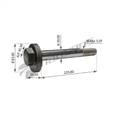 620020 БОЛТ ПОЛУРЕССОРЫ NEWAY M30x3.5x225 MANSONS