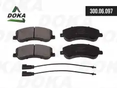Тормозные колодки дисковые DOKA 300.06.097