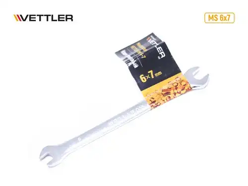 КЛЮЧ РОЖКОВЫЙ 6Х7 VETTLER MS6X7