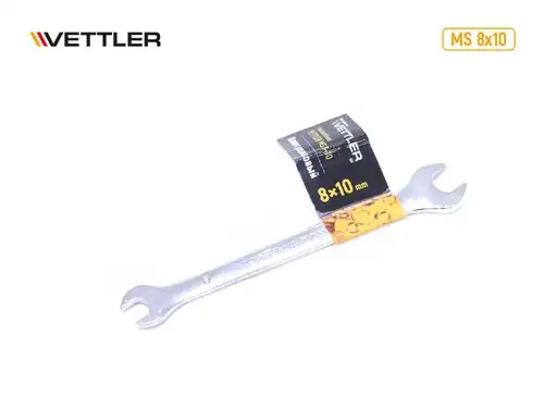 КЛЮЧ РОЖКОВЫЙ 8Х10 MS8X10 VETTLER