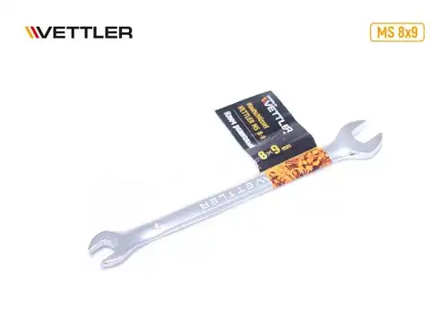 MS8X9 Ключ рожковый 8х9 VETTLER