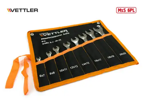 Набор ключей рожковых 8 предм. Vettler ( MSS8RT