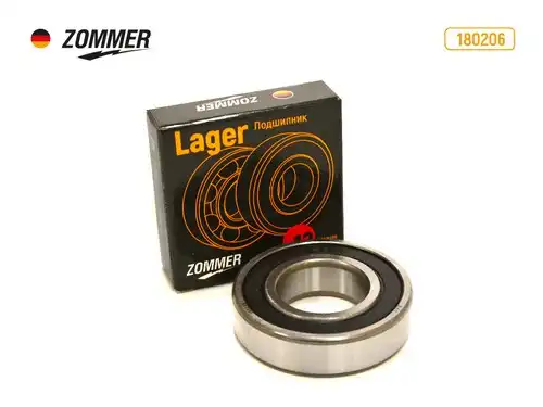 ПОДШИПНИК 180206 ПОДВЕСНОЙ 3302 ZOMMER
