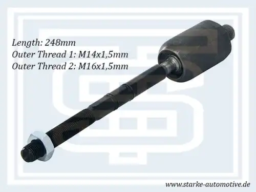 Рулевая тяга STARKE 152-330