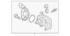 поршень суппорта VW Tiguan 07> 8U0615403B VAG
