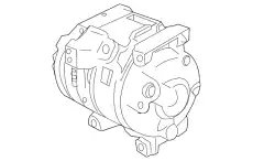 Компрессор кондиционера Pilot/Odyssey/MDX 38810RGLA02 HONDA