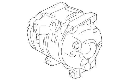 Компрессор кондиционера Pilot/Odyssey/MDX 38810RGLA02 HONDA