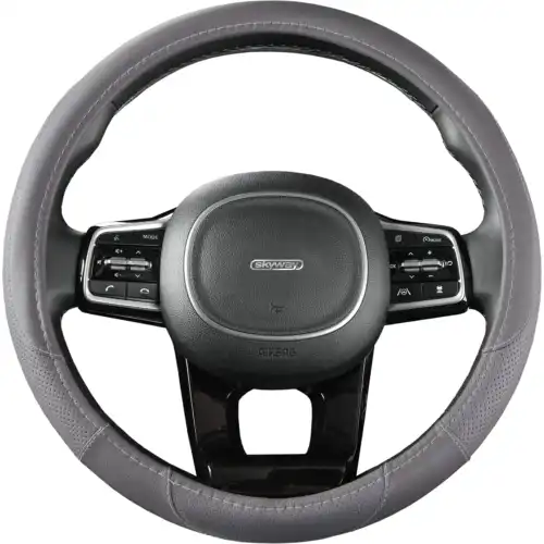 ОПЛЕТКА SKYWAY ART-4 M СЕРАЯ ЭКОКОЖА S01102313