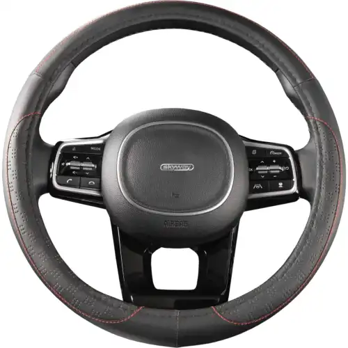ОПЛЕТКА SKYWAY ART-3 M ЧЕРНАЯ ЭКОКОЖА S01102346