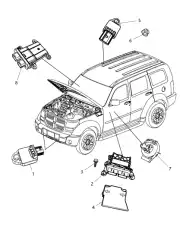 Кольцо контактное 68003216AH CHRYSLER